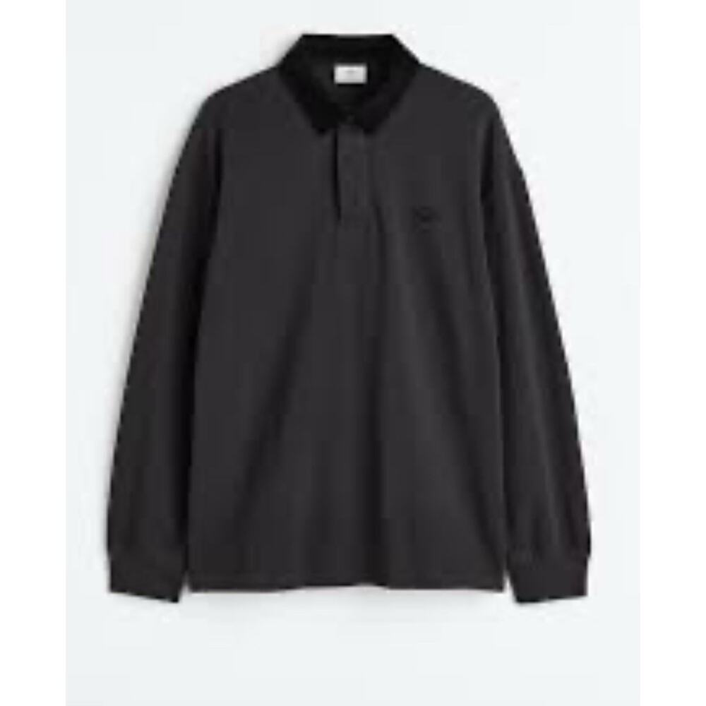 H&M Men’s Rugby‎ Shirt Black Size L